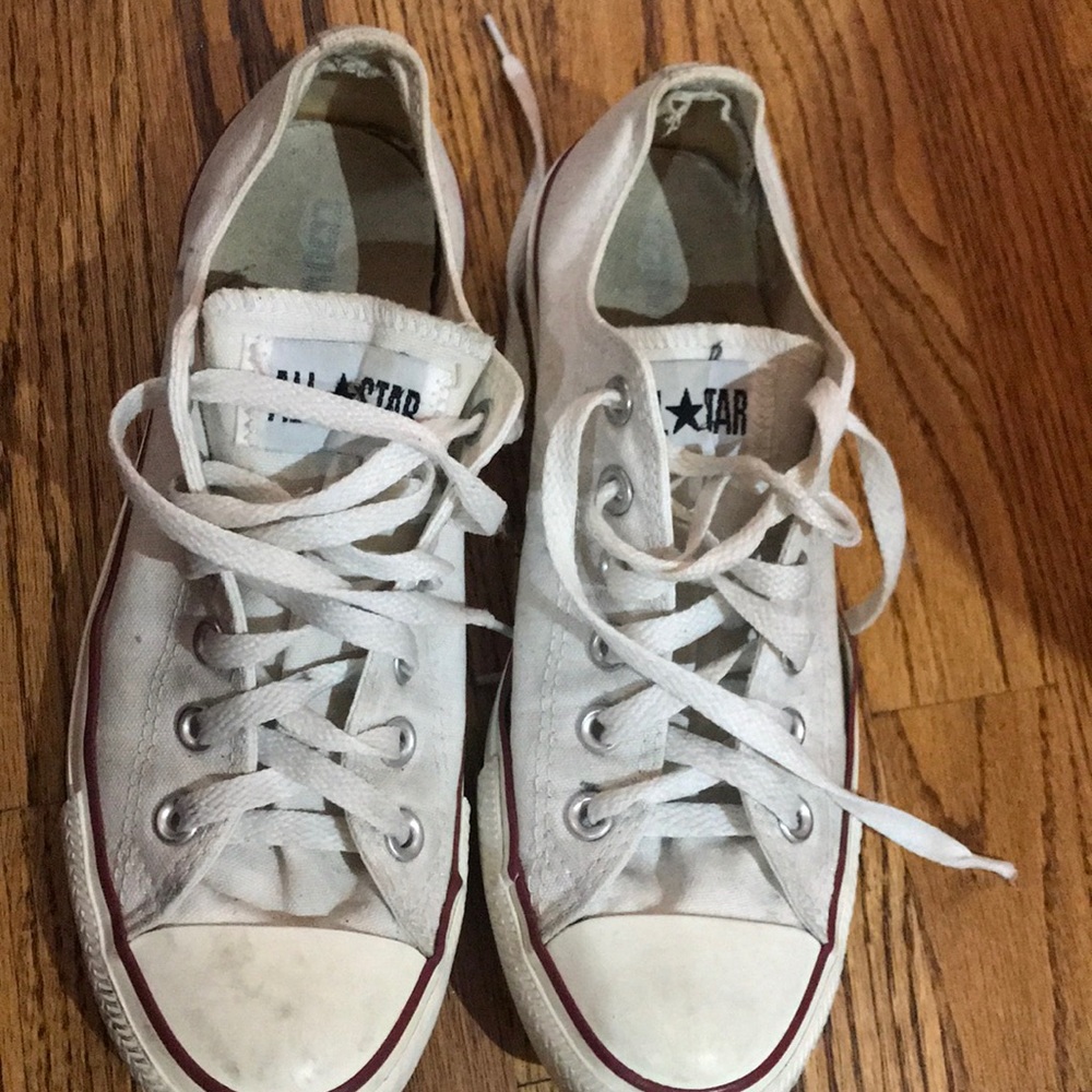 Used white converse